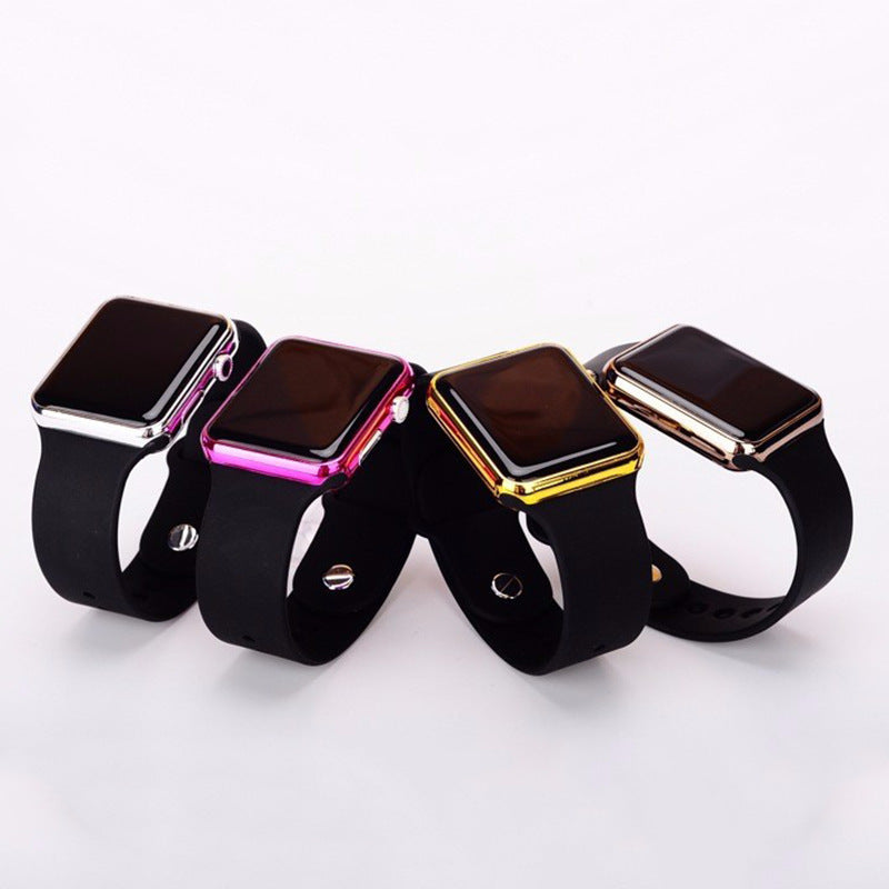 Unisex Digital Wrist Watch – 12 Colors, Lightweight & Stylish