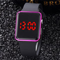 Unisex Digital Wrist Watch – 12 Colors, Lightweight & Stylish