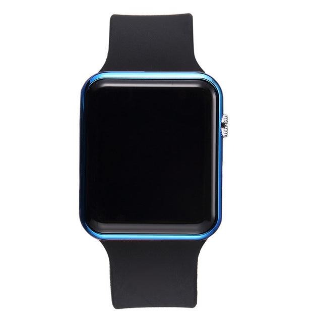 Unisex Digital Wrist Watch – 12 Colors, Lightweight & Stylish