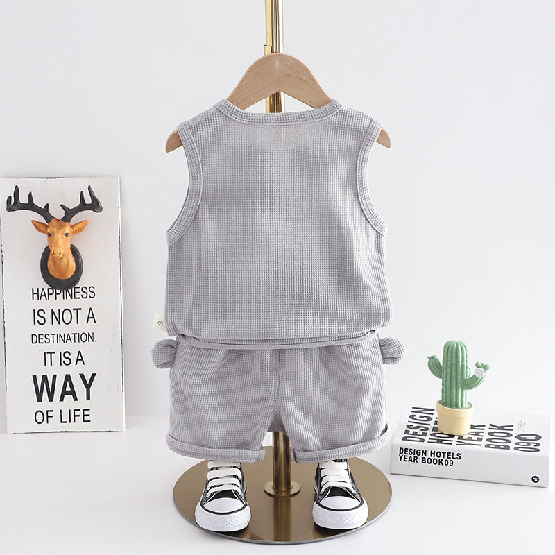 Western Style Little Boy Outfit – Trendy Kids Fashion