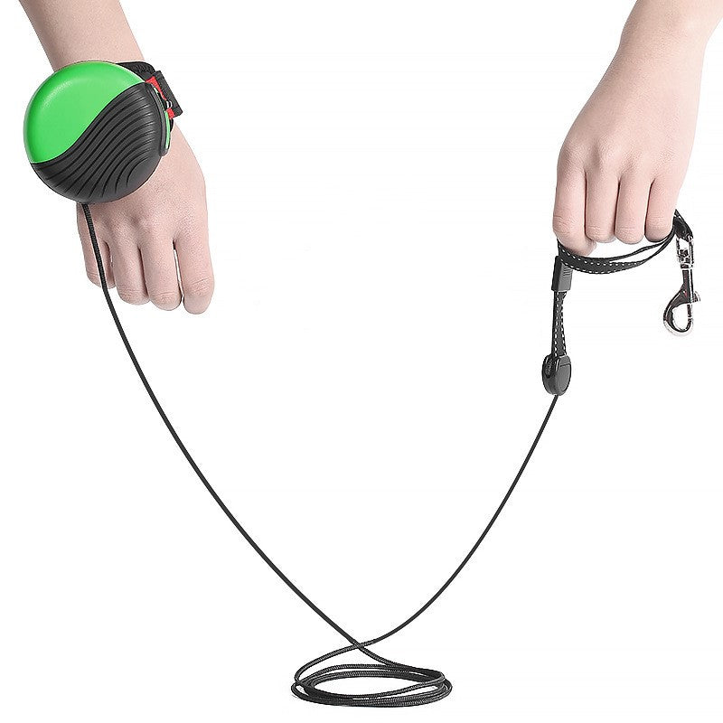 Wrist-Type Pet Leash Watch – Hands-Free Dog Walking Accessory