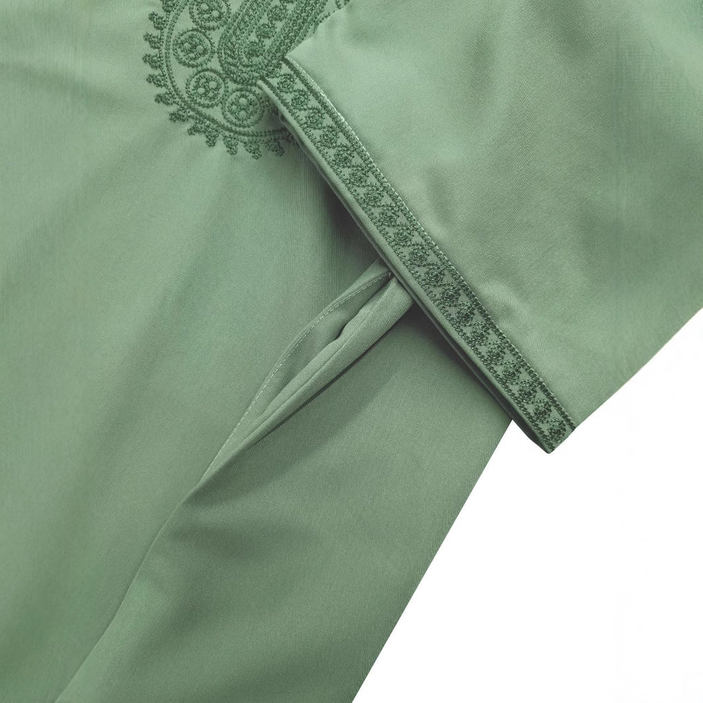 Men's Muslim Loose Robe - Comfortable Islamic Thobe