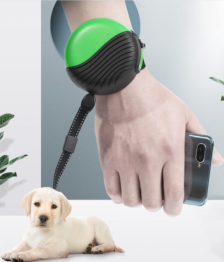 Wrist-Type Pet Leash Watch – Hands-Free Dog Walking Accessory