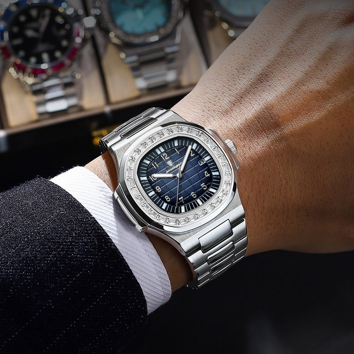 Men's Luxury Waterproof Luminous Watch – Elegant Timepiece