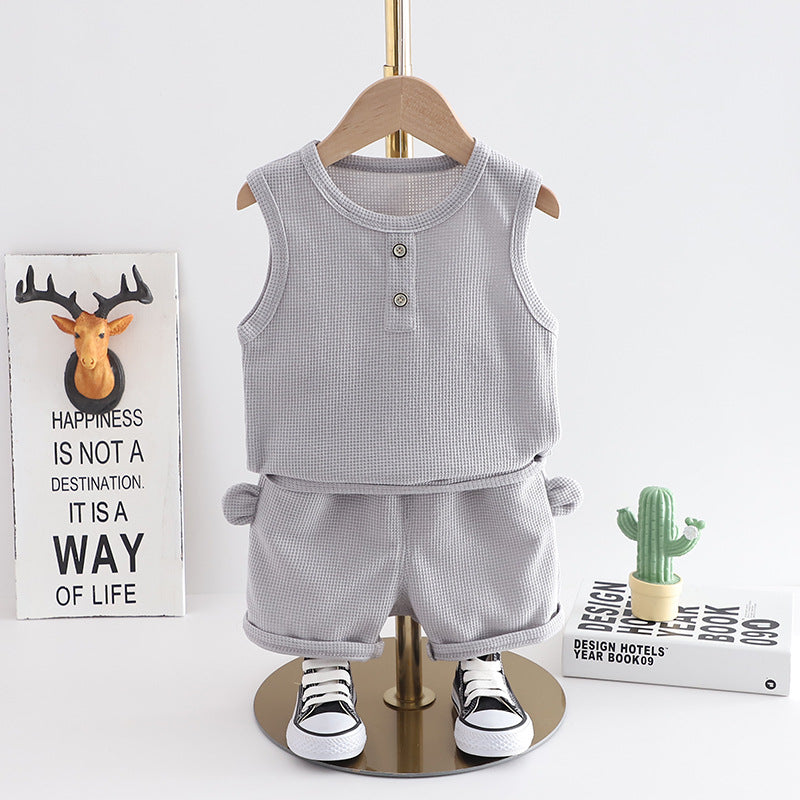 Western Style Little Boy Outfit – Trendy Kids Fashion
