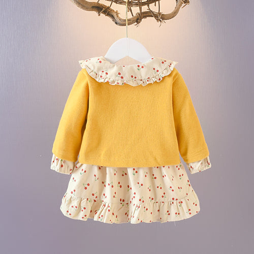 Baby Girl Autumn Clothing Suit – Stylish Fall Outfit