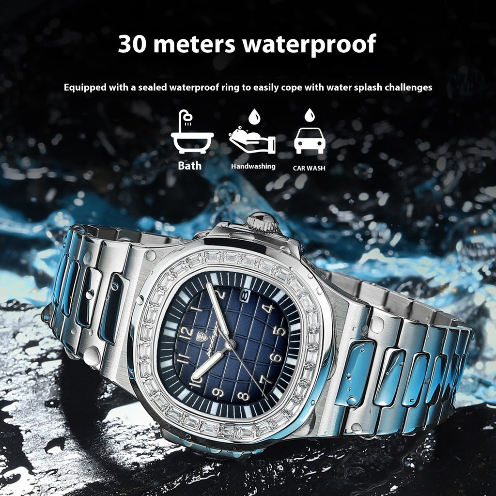 Men's Luxury Waterproof Luminous Watch – Elegant Timepiece