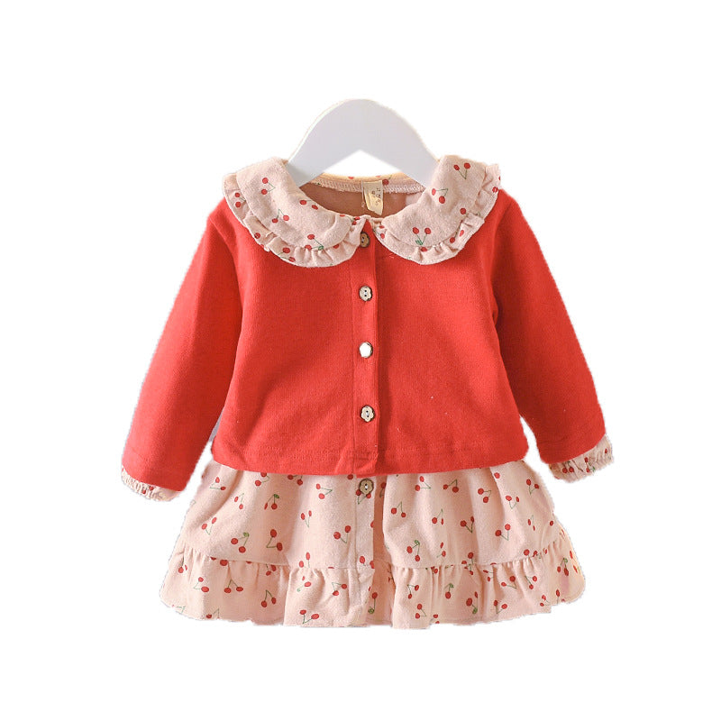 Baby Girl Autumn Clothing Suit – Stylish Fall Outfit