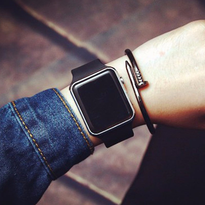 Unisex Digital Wrist Watch – 12 Colors, Lightweight & Stylish
