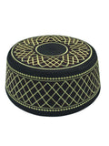 Men's Muslim Prayer Hat - Classic Islamic Kufi Cap