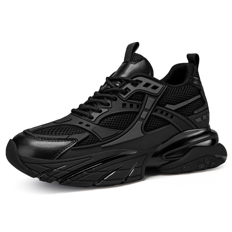 Hidden Wedge Casual Sneakers with Height Lift