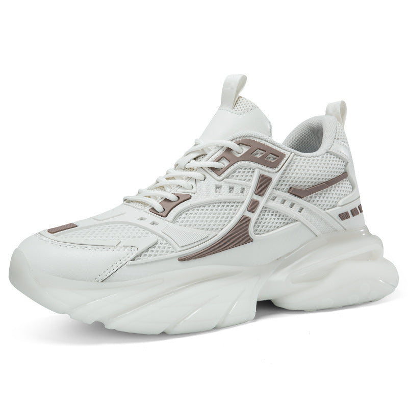 Hidden Wedge Casual Sneakers with Height Lift